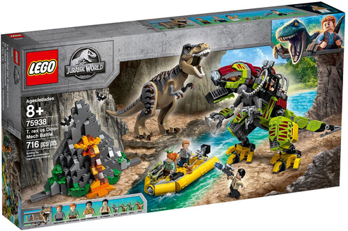 75938 LEGO Jurassic World: T. rex vs Dino-Mech Battle