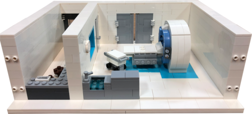 Lego CT Scanner Model