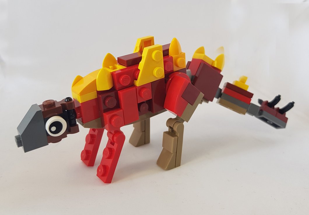 Bright Bricks Lego Stegosaurus Building Set