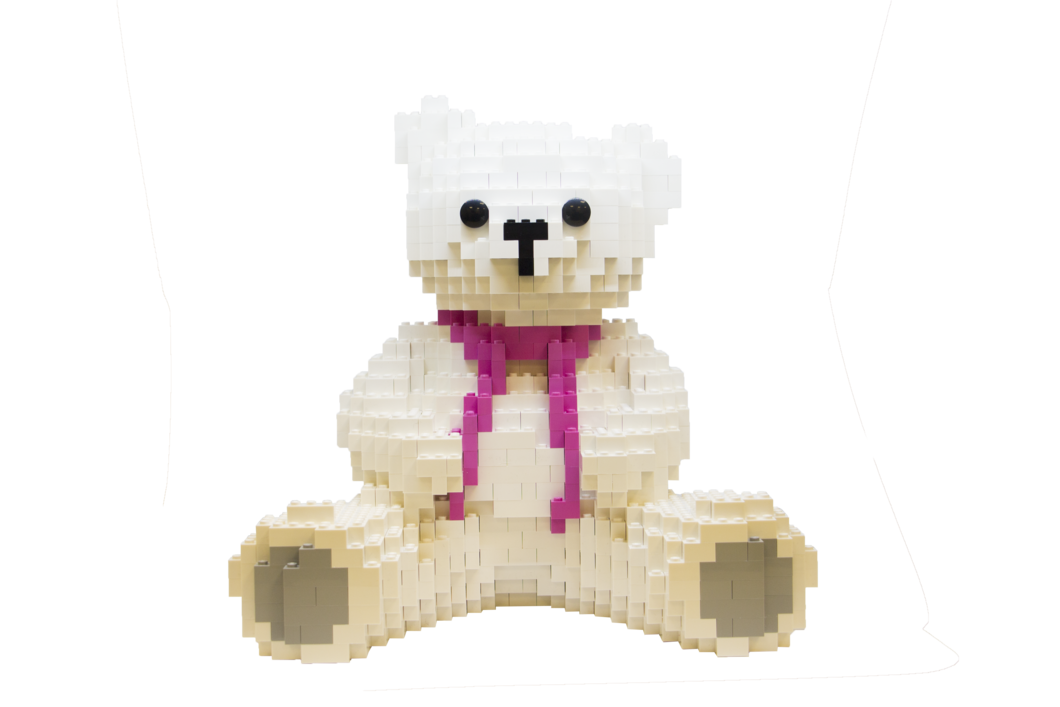 White Lego Teddy Bear