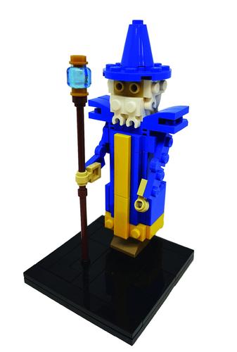 Bright Bricks Lego Wizard Building Kit